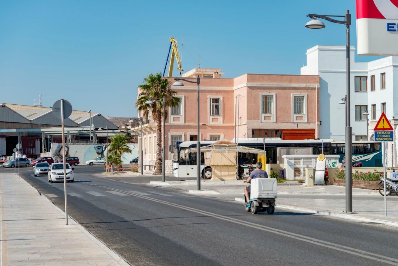 Ethrionplus Two Rooms Apartments Balconies 100 M From The Port Ermoupoli Exterior foto